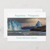Argentinië - briefkaart Perito Moreno Glacier (Voorkant / Achterkant)