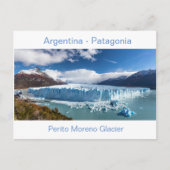 Argentinië - briefkaart Perito Moreno Glacier (Voorkant)