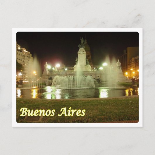 Argentinië - Buenos Aires - Briefkaart (Voorkant)