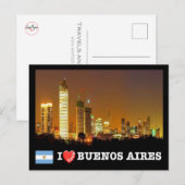 Argentinië - Buenos Aires - Briefkaart (Voorkant / Achterkant)