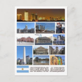 Argentinië - Buenos Aires - Briefkaart (Voorkant)