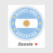 Argentinië, Buenos Aires Sticker (Vel)