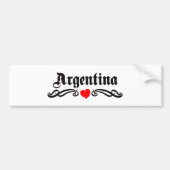 Argentinië Bumpersticker (Voorkant)