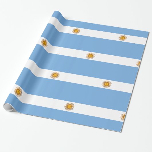 Argentinië Cadeaupapier (Uitgerold)