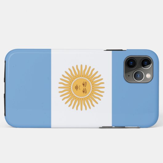 Argentinië Case-Mate iPhone Case (Achterkant (horizontaal))