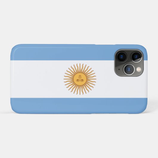 argentinië Case-Mate iPhone case (Achterkant (horizontaal))