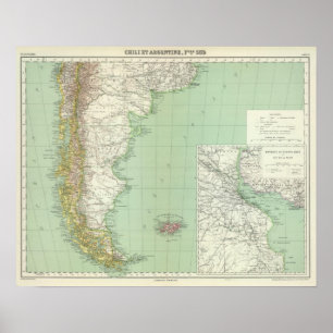Argentinië, Chili Poster