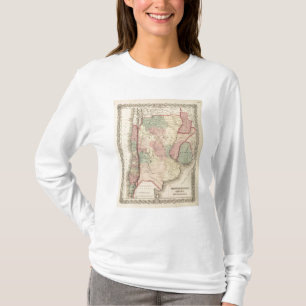 Argentinië, Chili, Uruguay en Paraguay T-shirt
