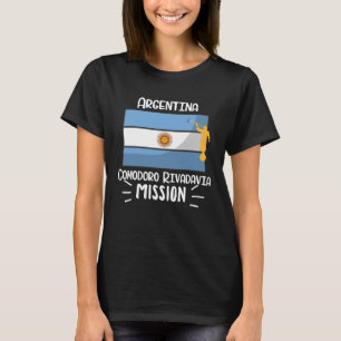 Argentinië Comodoro Rivadavia Mormon LDS-missie MI T-shirt