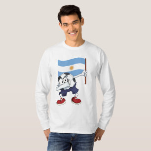 Argentinië Dabbing Voetbal T-shirt