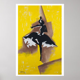 Argentinië Door Paul Colin - Vintage Art Deco Post Poster
