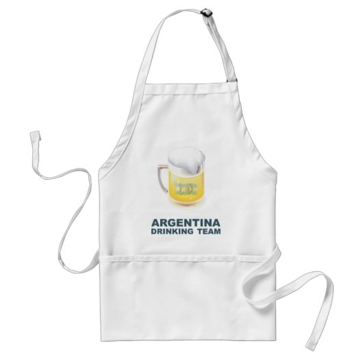 Argentinië Drink team Standaard Schort (Voorkant)