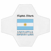 Argentinië en Argentijnse vlag Persoonlijk Voetbal (Enkel)