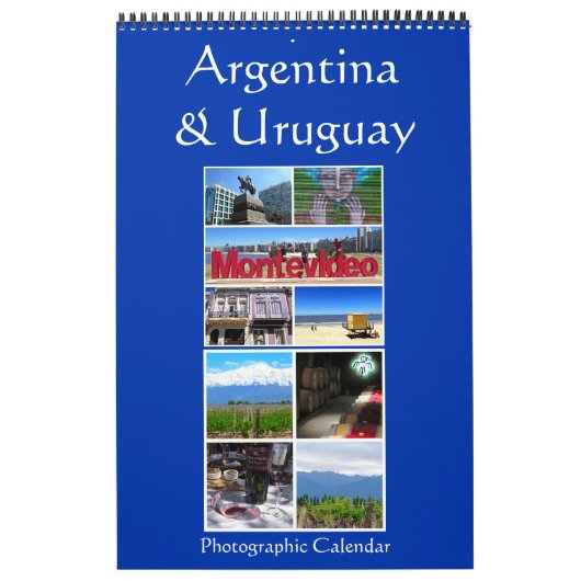 argentinië en uruguay kalender (Hoes)