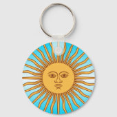Argentinië - Flag Sun - Sleutelhanger (Voorkant)