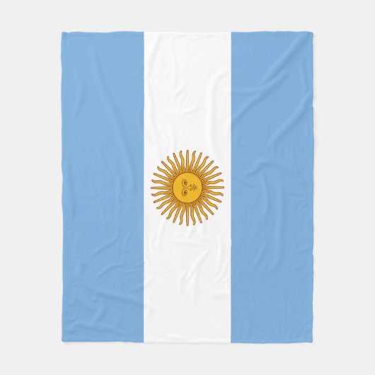 Argentinië Fleece Deken (Voorkant)