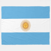 Argentinië Fleece Deken (Voorkant (Horizontaal))