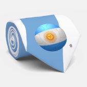Argentinië - Football La Albiceleste Stropdas (Opgerold)