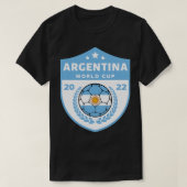 Argentinië Futbol 4 T-shirt (Design voorkant)