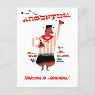 Argentinië, Gauchos Briefkaart