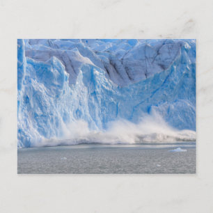 Argentinië - Glacial Ice avalanche briefkaart