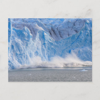 Argentinië - Glacial Ice avalanche briefkaart