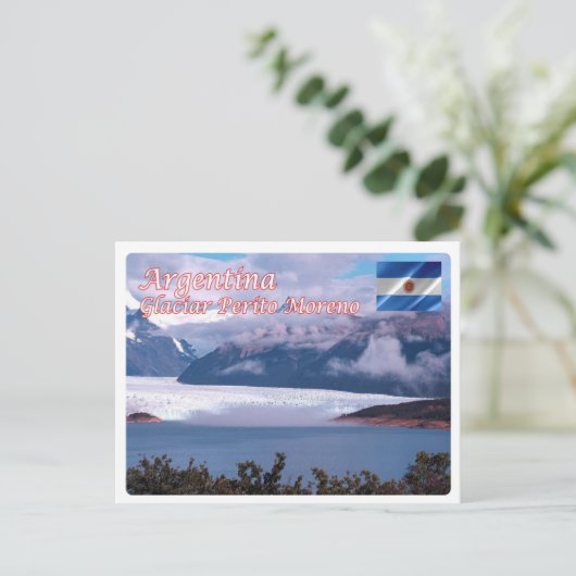 Argentinië - Glaciar Perito - Briefkaart (Staand voorkant)