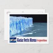Argentinië - Glaciar Perito - Briefkaart (Voorkant / Achterkant)