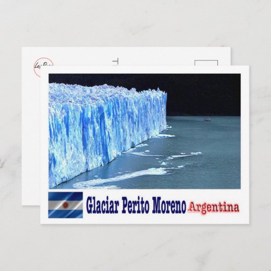 Argentinië - Glaciar Perito - Briefkaart (Voorkant / Achterkant)