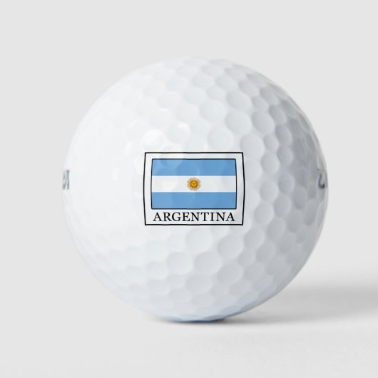 Argentinië Golfballen (Voorkant)
