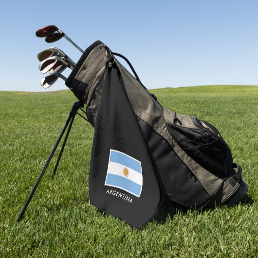 Argentinië Golfhanddoek (Groen)