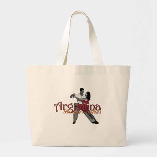 Argentinië Grote Tote Bag (Voorkant)