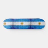 Argentinië Grunge Flag Custom Pro Long Board Skateboard (Horizontaal)