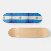 Argentinië Grunge Flag Custom Pro Long Board Skateboard (Horizontaal)