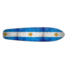 Argentinië Grunge Flag Custom Pro Long Board Skateboard