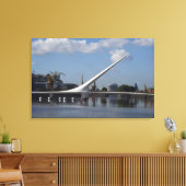 Argentinië, hoofdstad Buenos Aires. Vrouw Canvas Afdruk (Insitu (Woonkamer))