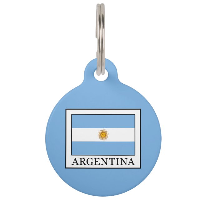 Argentinië Huisdierpenning (Voorkant)