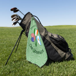 Argentinië Ierland VS Klaver Vlag Golfhanddoek