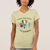Argentinië Ierland VS Schamroek Dames T-shirt (Voorkant)