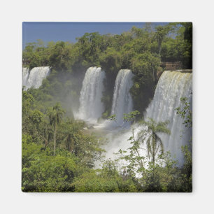 Argentinië, Iguacu-watervallen in de zon. Magneet