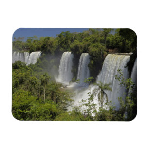 Argentinië, Iguacu-watervallen in de zon. Magneet