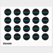 Argentinië, ik hou van Argentinië Ronde Sticker (Vel)
