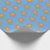 Argentinië Inpakpapier, Vlag, Sol De Mayo / Zon Cadeaupapier (Hoek)