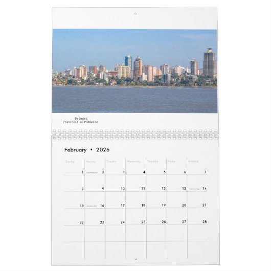 Argentinië Kalender (Feb 2026)