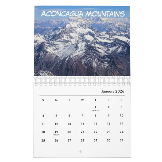 Argentinië Kalender (Jan 2026)