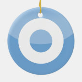 argentinië keramisch ornament (Achterkant)