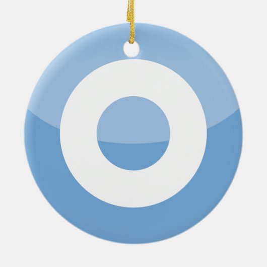 argentinië keramisch ornament (Achterkant)