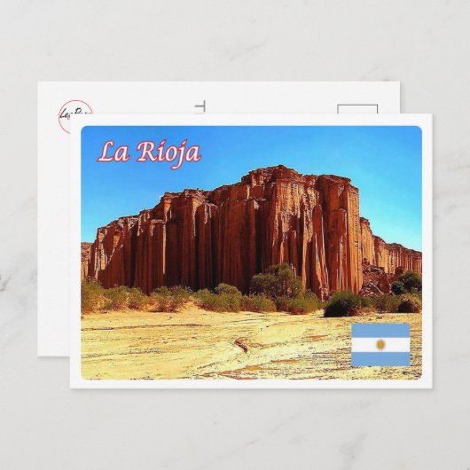 Argentinië - La Rioja - Briefkaart (Voorkant / Achterkant)