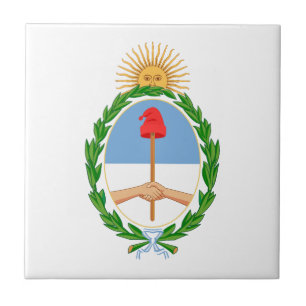 Argentinië land wapen wapenschild symbool embleem  tegeltje