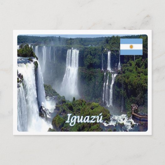 Argentinië - Las Cataratas del Iguazú - Briefkaart (Voorkant)